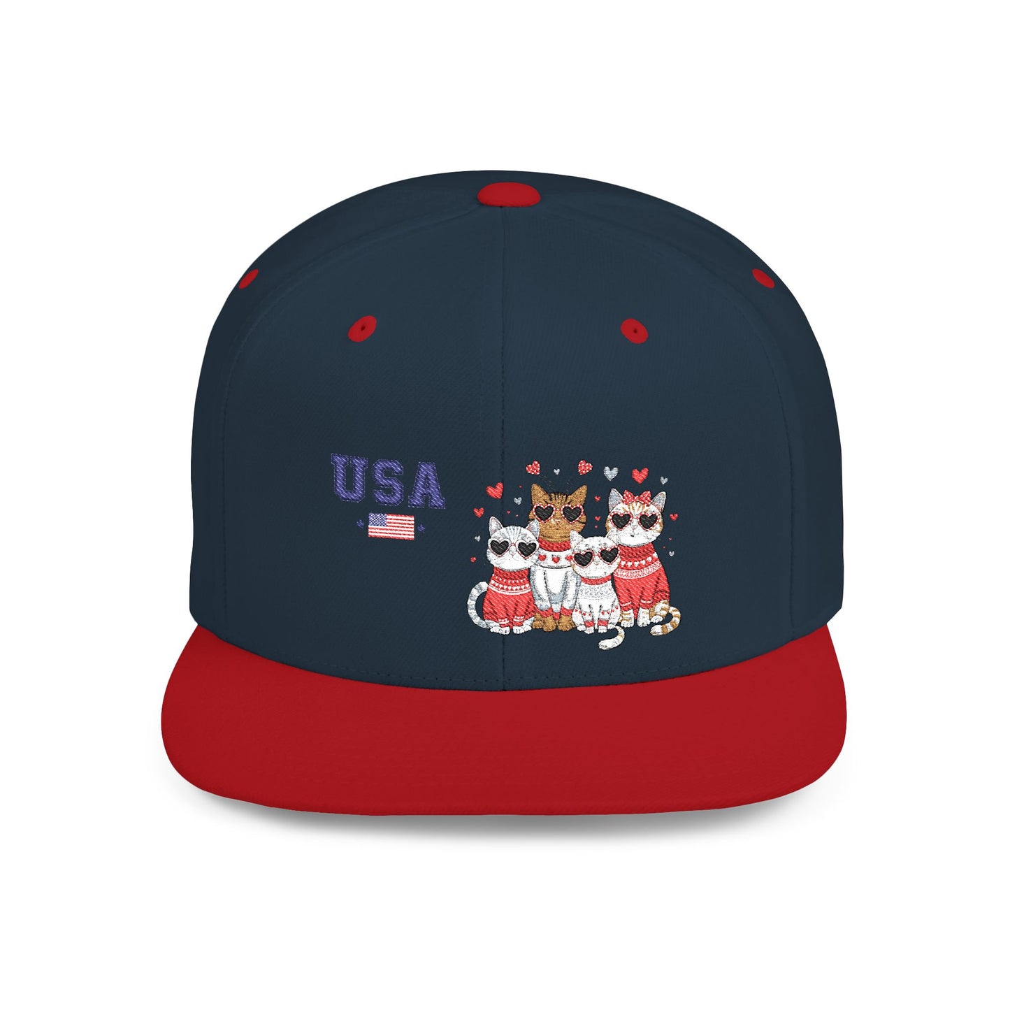Princess Grace  TEAM USA  Flat Bill Snapback Hat
