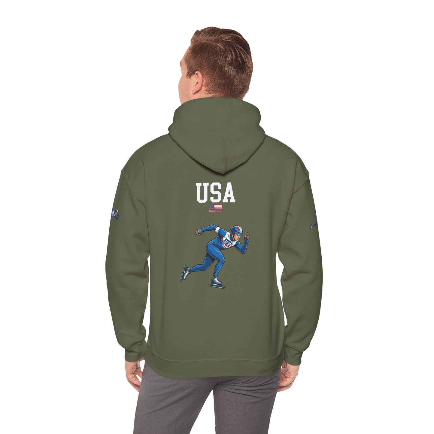 Princess Grace  TEAM USA  Unisex Heavy Blend  Hooded Sweatshirt
