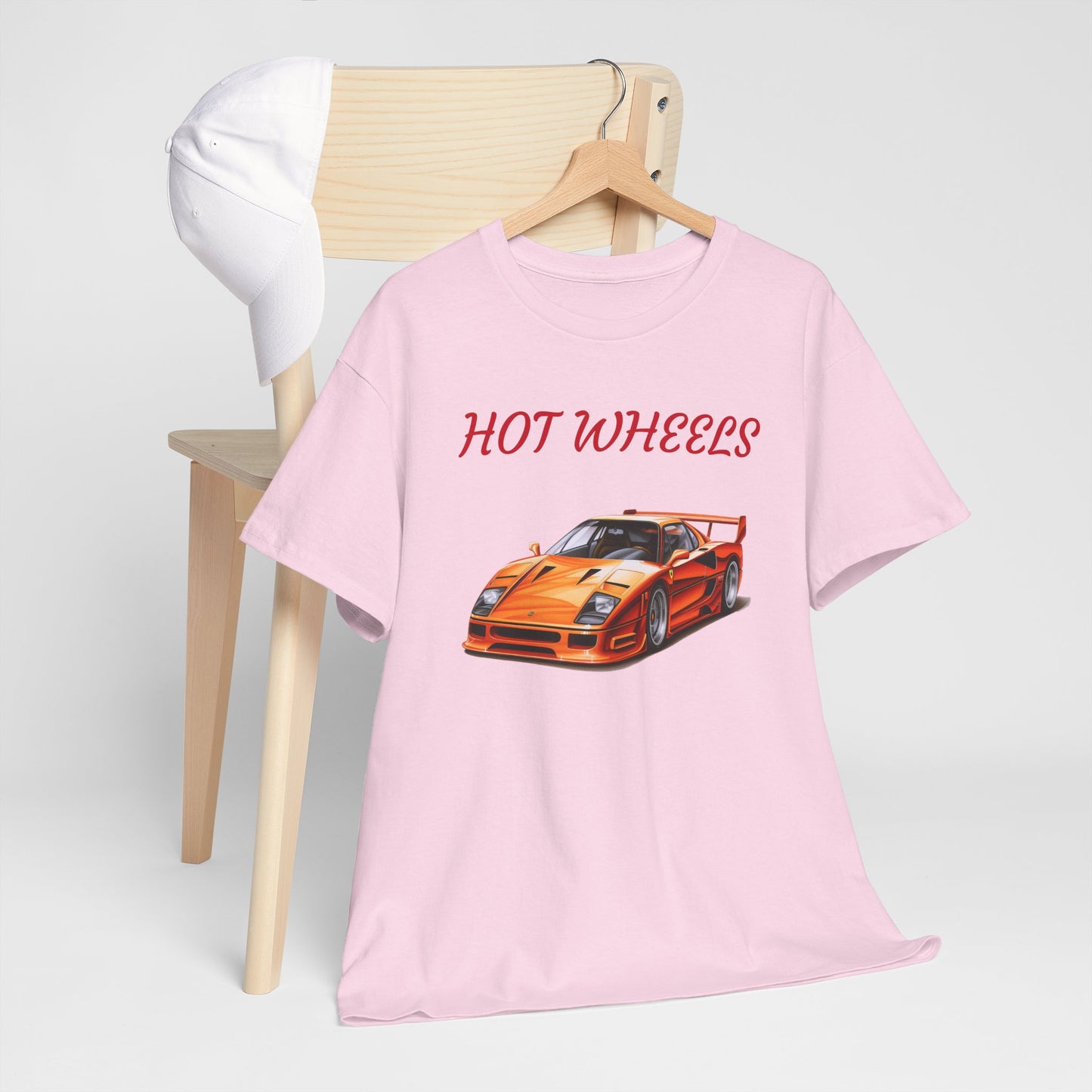 Princess Grace  Hot Wheels Unisex Heavy Cotton Tee Perfect for Car Lovers and Racing Fans