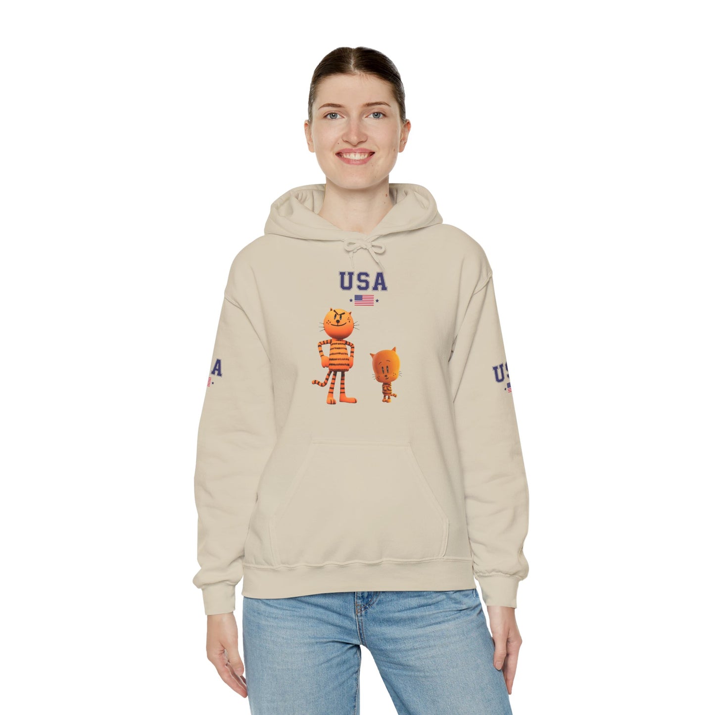 Princess Grace  TEAM USA  Unisex Heavy Blend  Hooded Sweatshirt