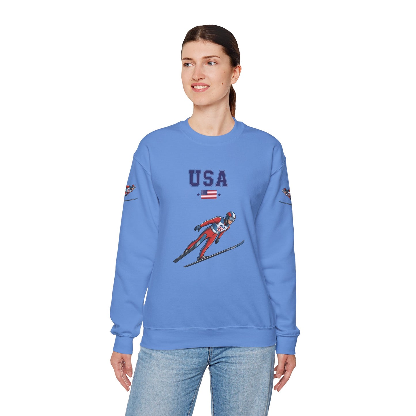 Princess Grace  TEAM USA  Unisex Heavy Blend  Crewneck Sweatshirt