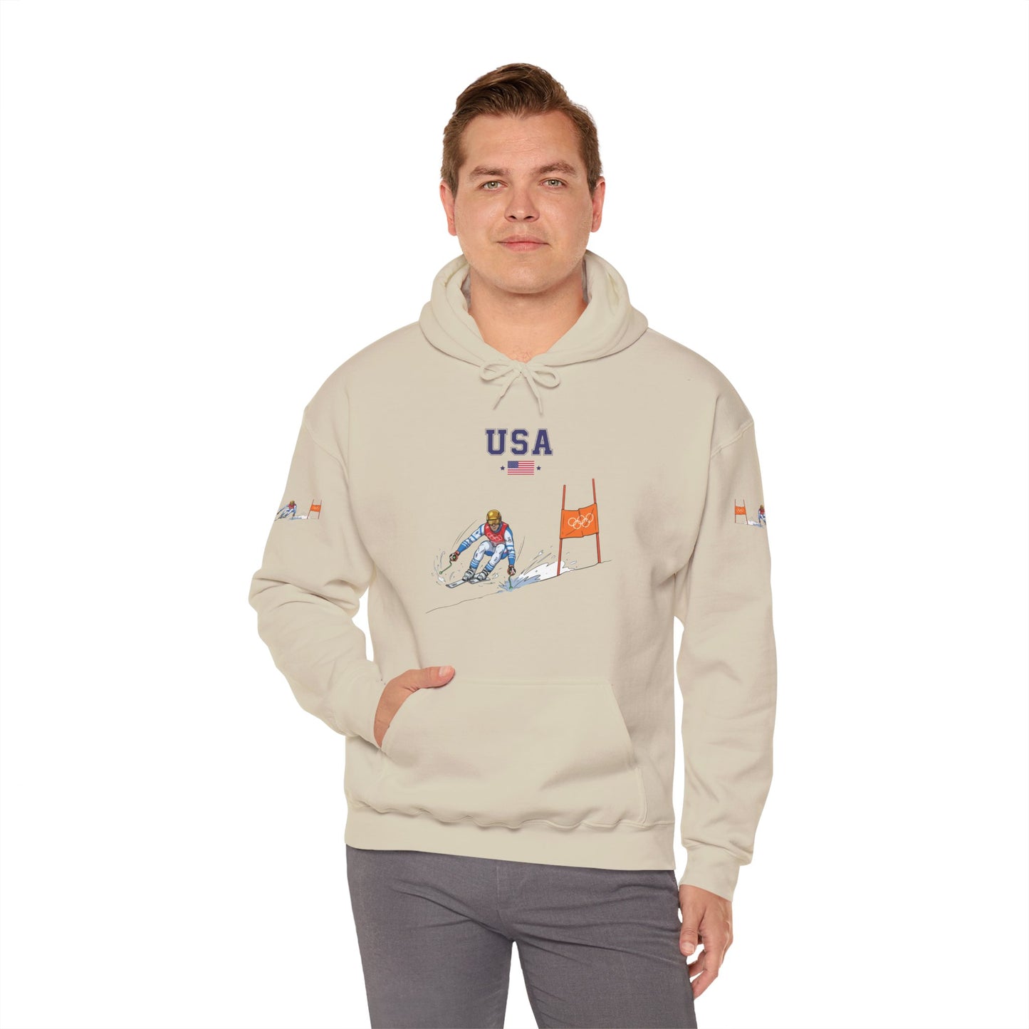 Princess Grace  TEAM USA  Unisex Heavy Blend  Hooded Sweatshirt