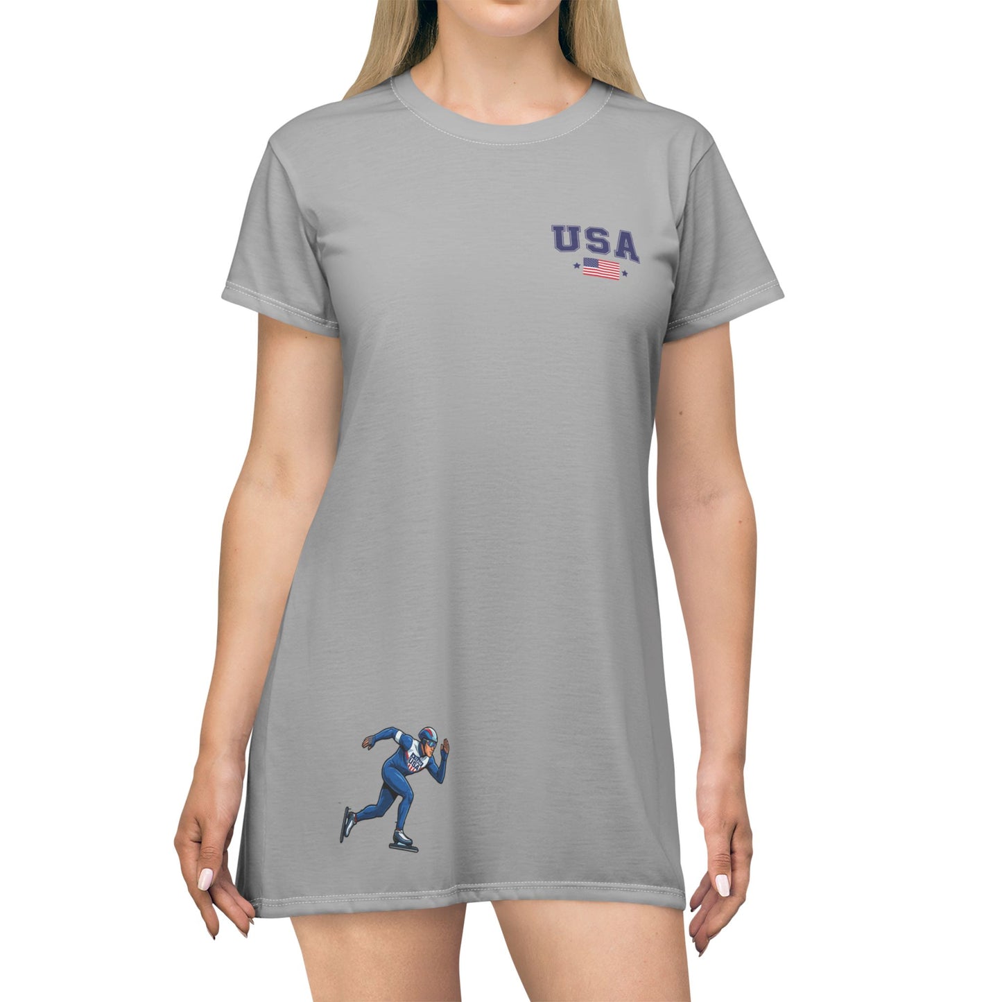Princess Grace  TEAM USA  T-Shirt Dress