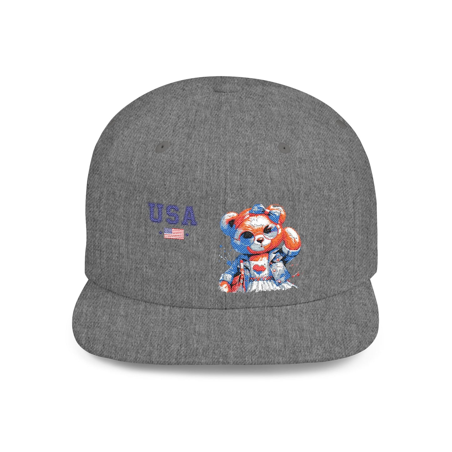 Princess Grace  TEAM USA  Flat Bill Snapback Hat