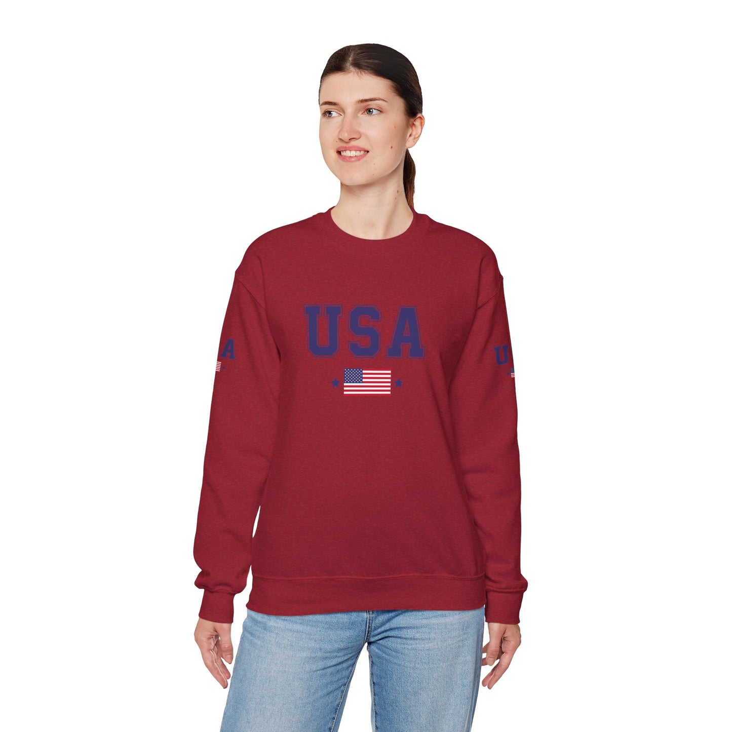 Princess Grace TEAM USA  Unisex Heavy Blend Crewneck Sweatshirt