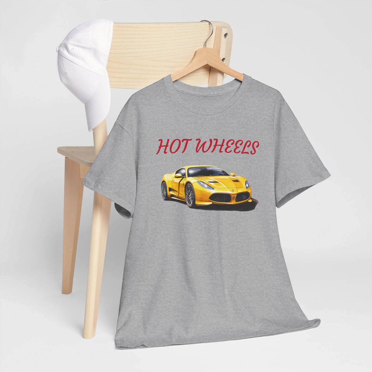 Princess Grace  Hot Wheels Unisex Heavy Cotton Tee  Perfect for Car Enthusiasts