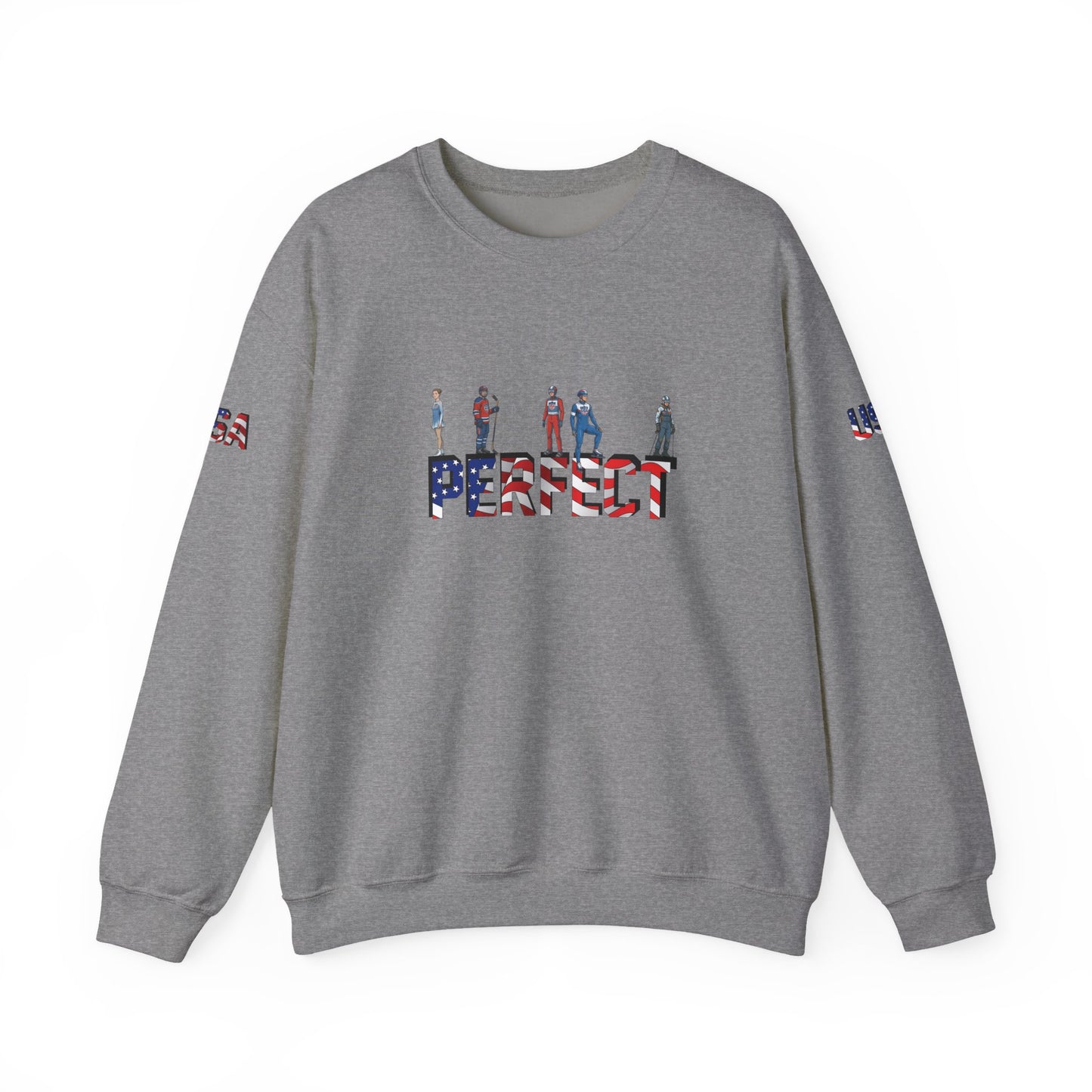 Princess Grace  TEAM USA  Unisex Heavy Blend  Crewneck Sweatshirt