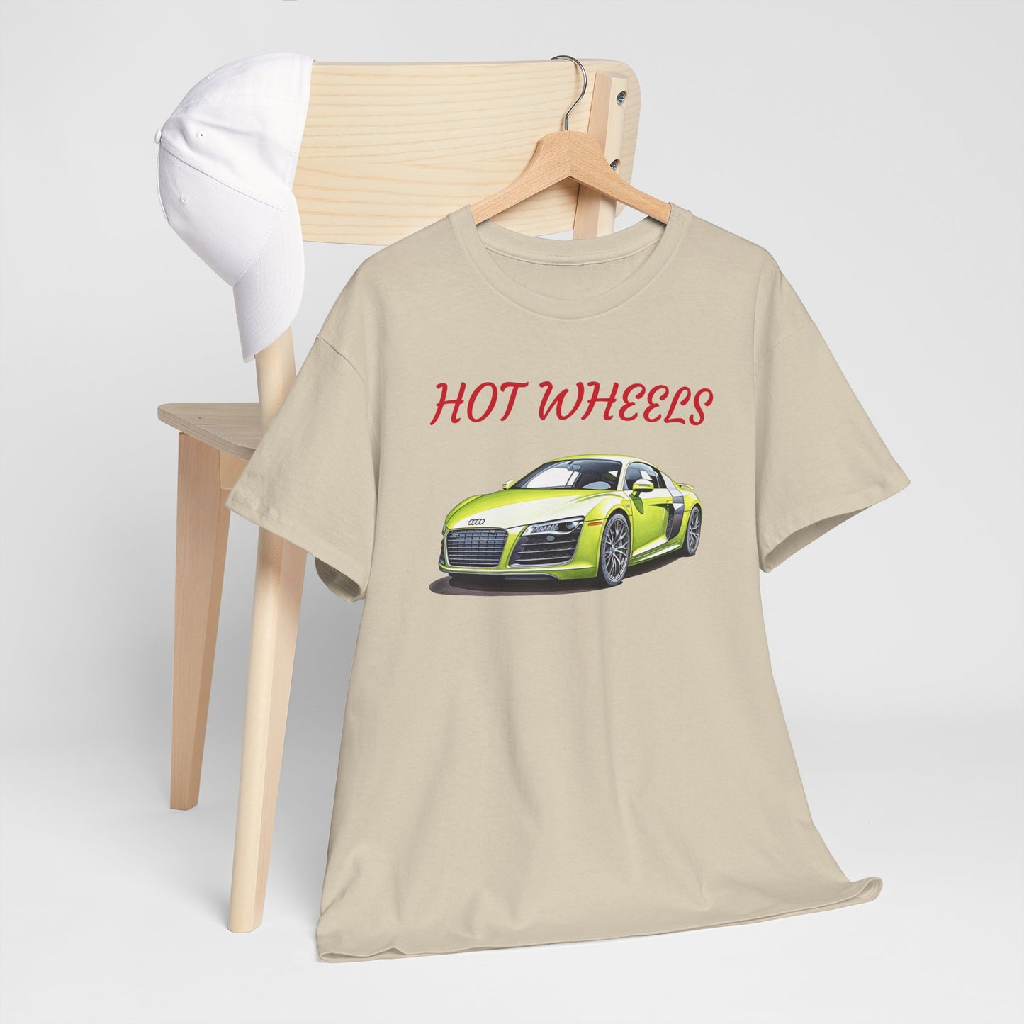 Princess Grace  Cool Hot Wheels Unisex Heavy Cotton Tee Perfect for Car Enthusiasts