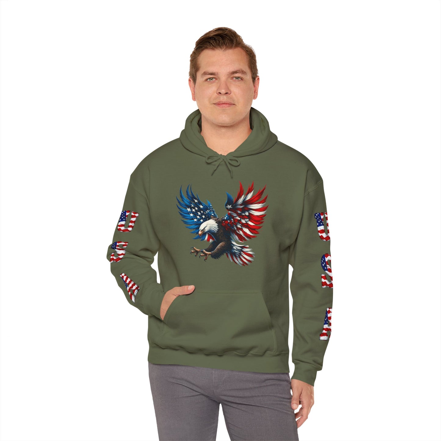 Princess Grace  American Eagle Unisex Heavy Blend Hooded Sweatshirt