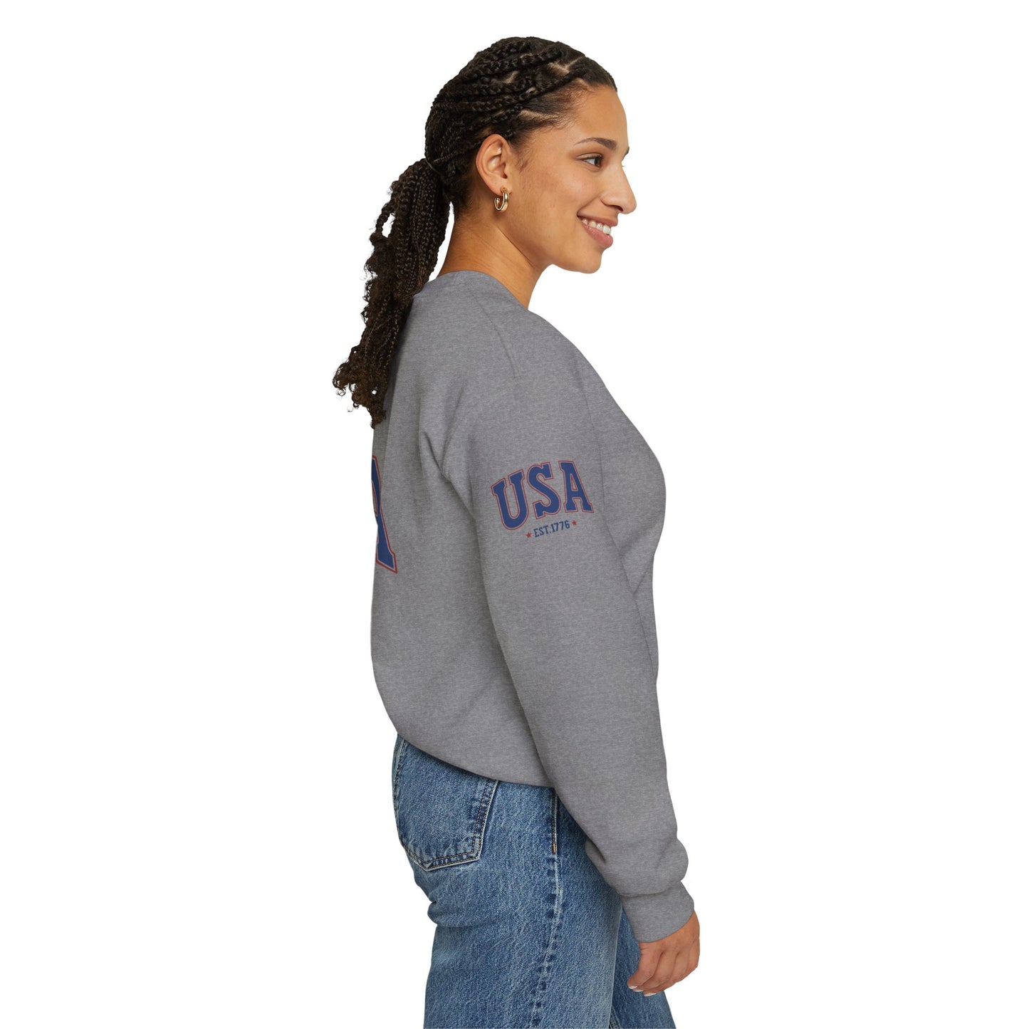 Princess Grace  TEAM USA  Unisex Heavy Blend Crewneck Sweatshirt