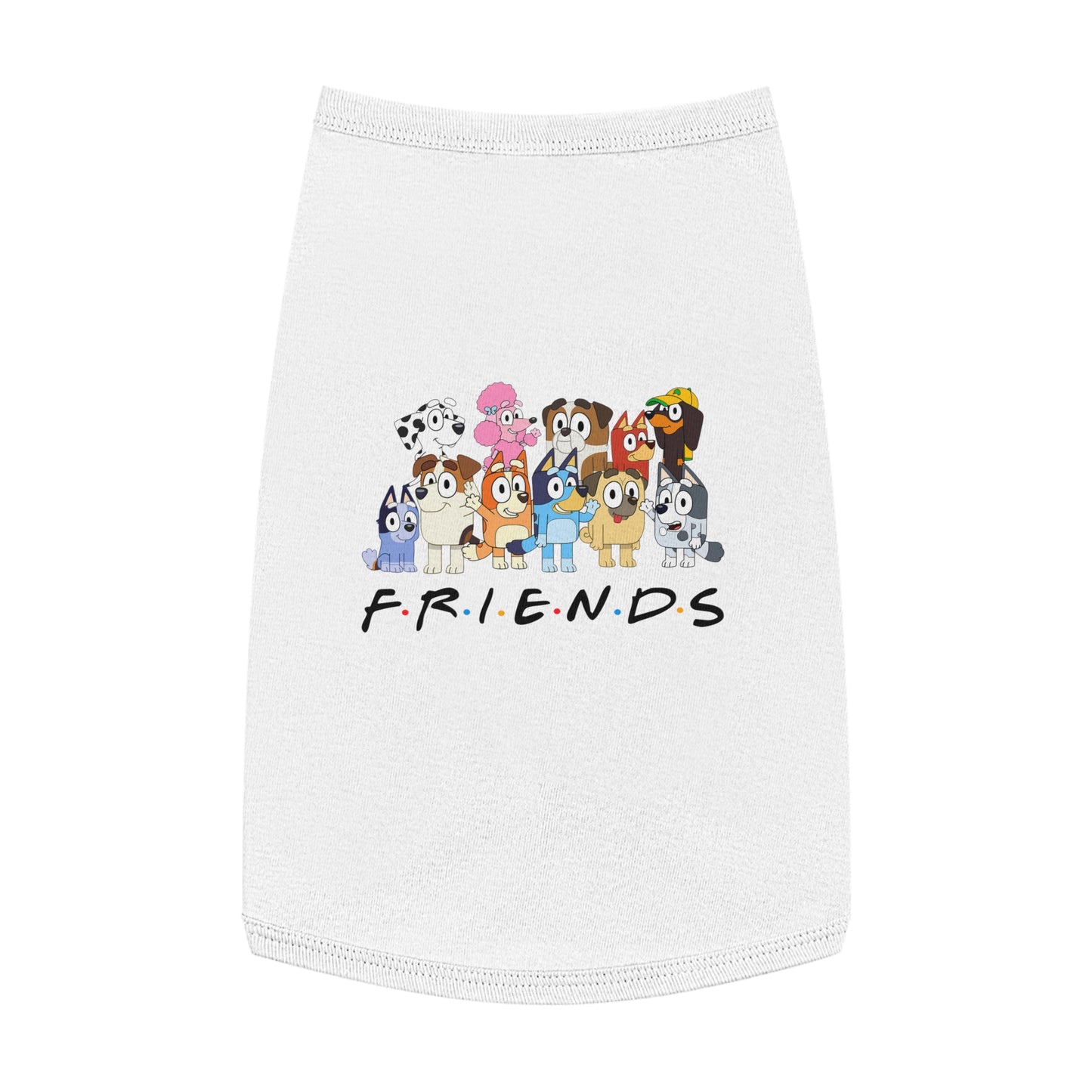 Princess Grace BLUEY Pet Tank Top Cozy Canine Friends Design for Dogs  Ideal for Playdates & Everyday Wear