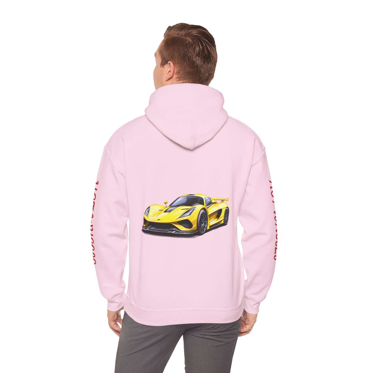 Princess Grace  Cool Hot Wheels Unisex Heavy Blend Hooded Sweatshirt Car Enthusiast Gift