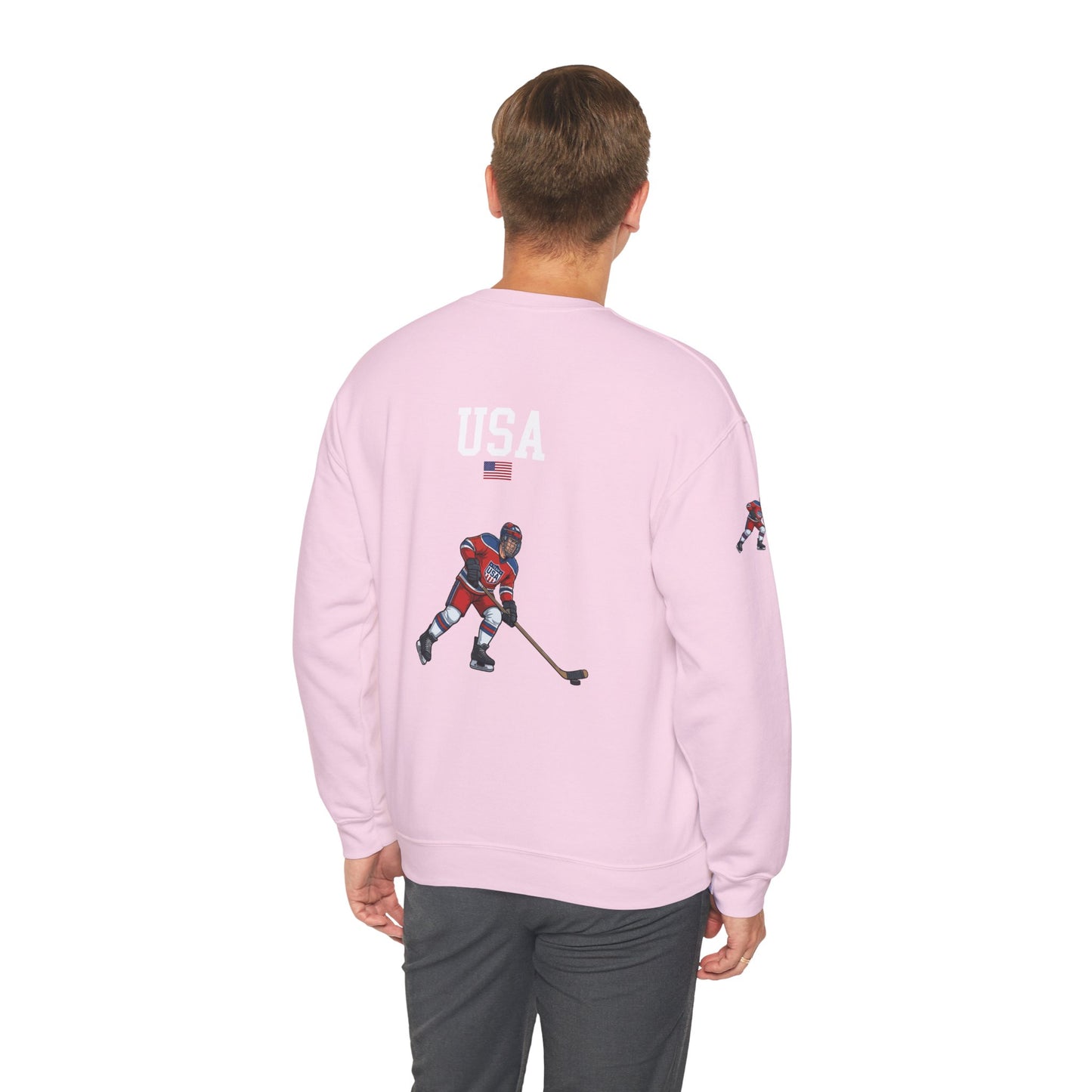 Princess Grace  TEAM USA  Unisex Heavy Blend Crewneck Sweatshirt