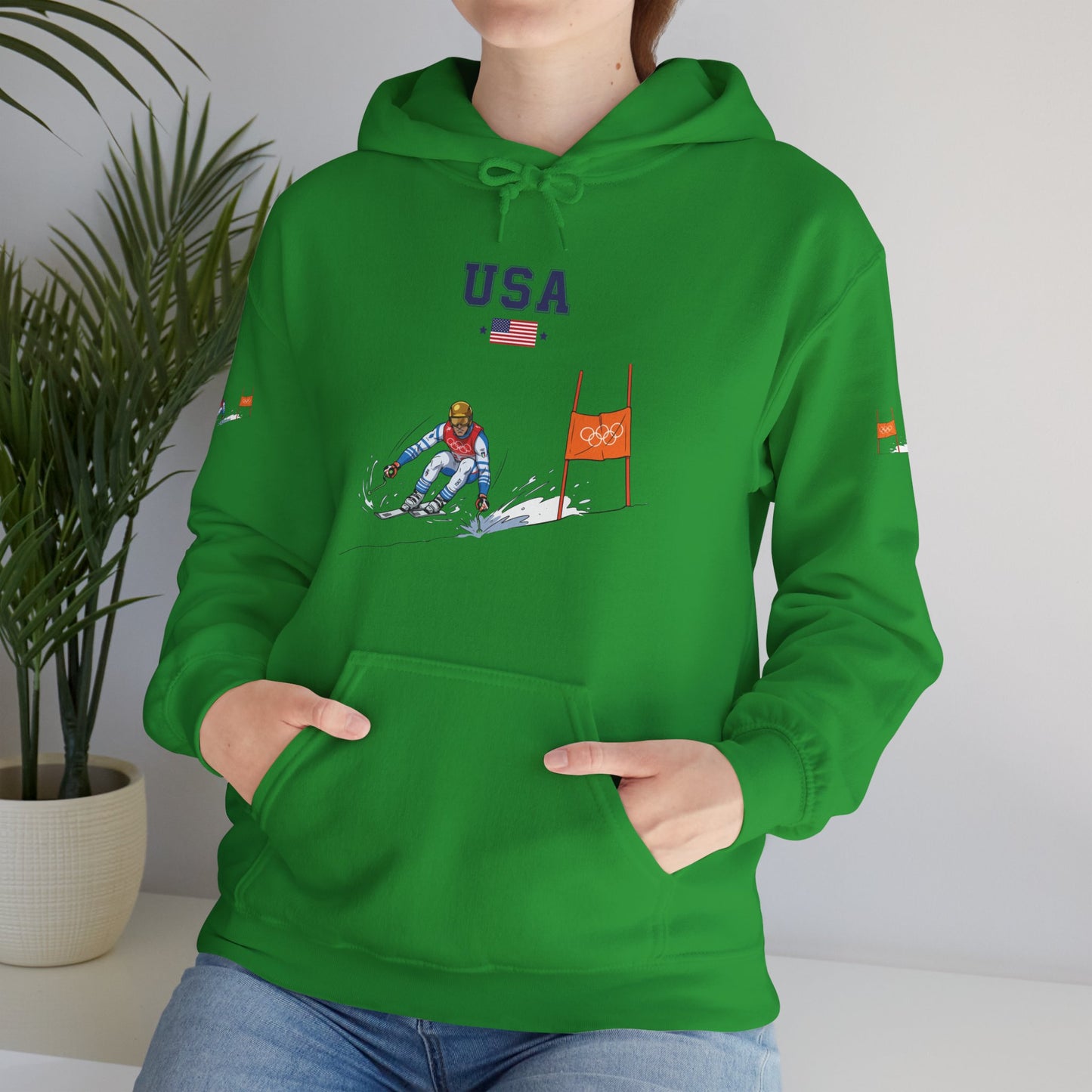 Princess Grace  TEAM USA  Unisex Heavy Blend  Hooded Sweatshirt