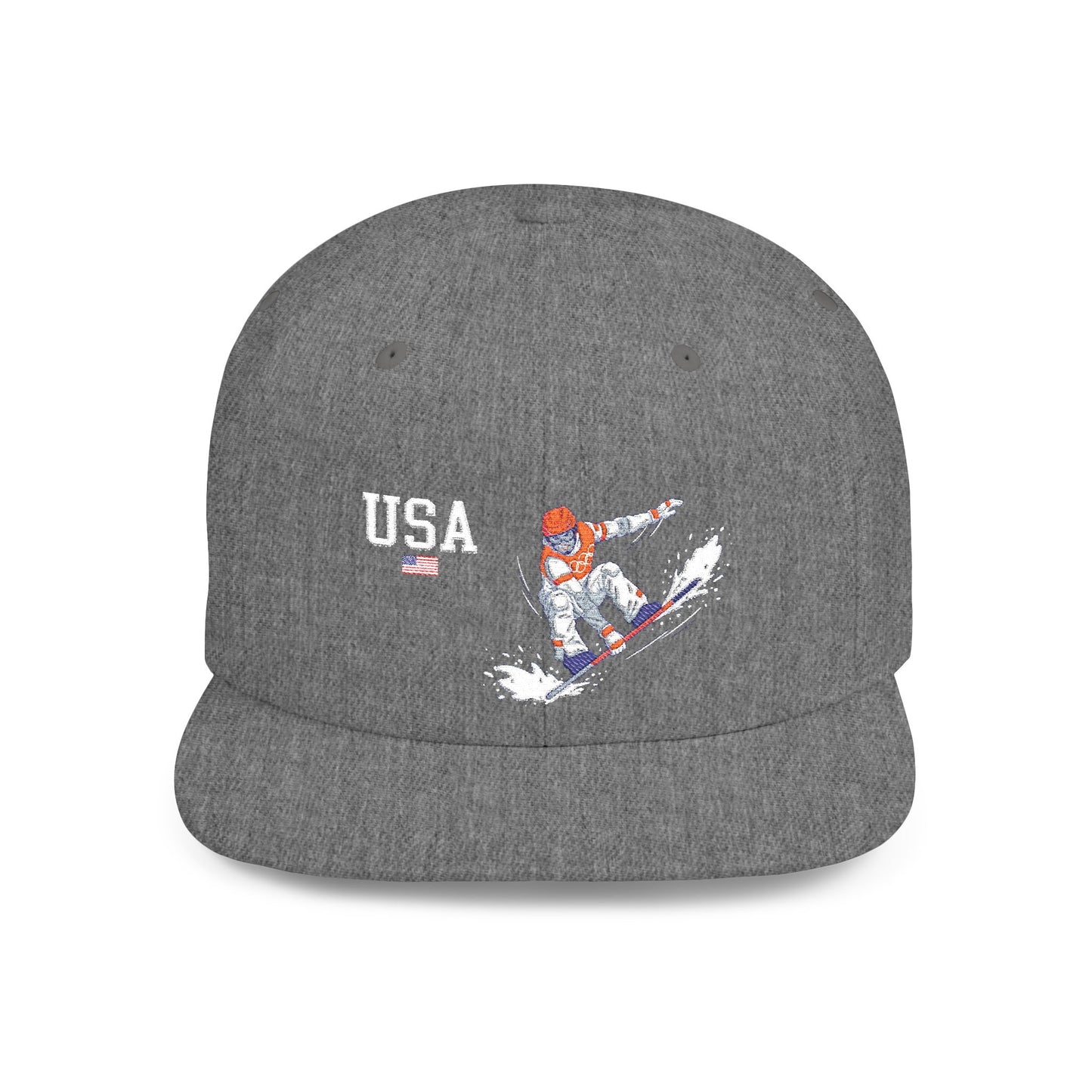 Princess Grace  TEAM USA  Flat Bill Snapback Hat
