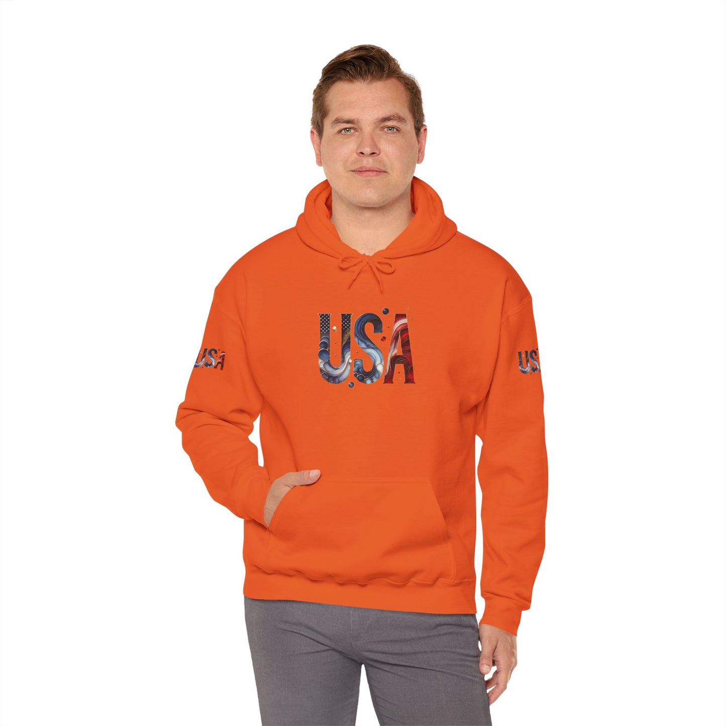 Princess Grace  TEAM USA  Unisex Heavy Bled   Hooded Sweatshirt