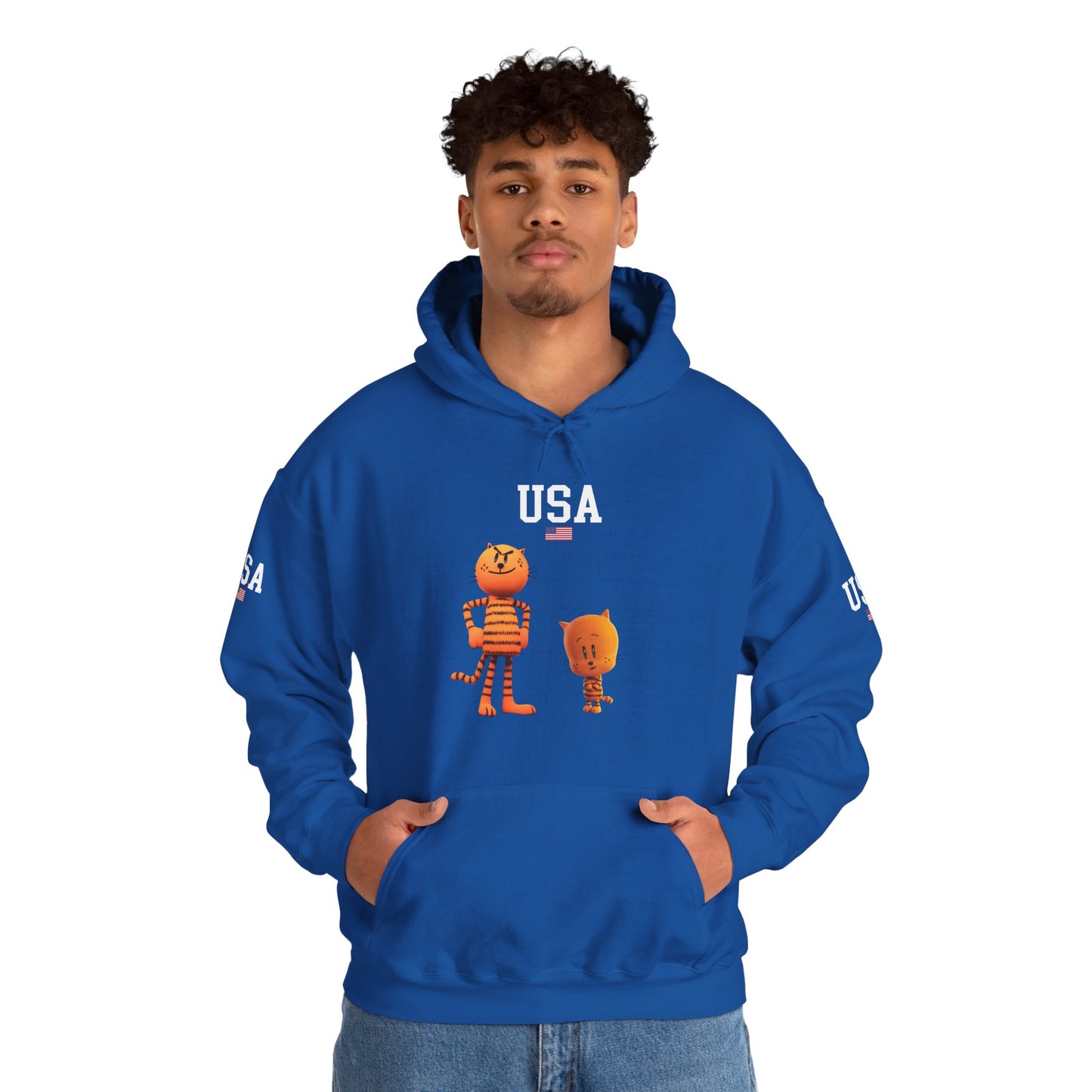 Princess Grace  TEAM USA  Unisex Heavy Blend  Hooded Sweatshirt