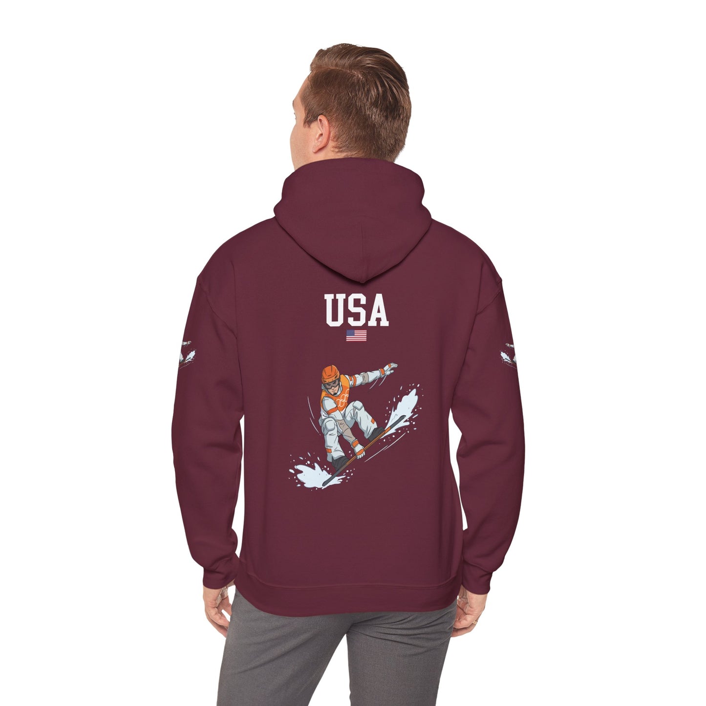 Princess Grace  TEAM USA  Unisex Heavy Blend Hooded Sweatshirt