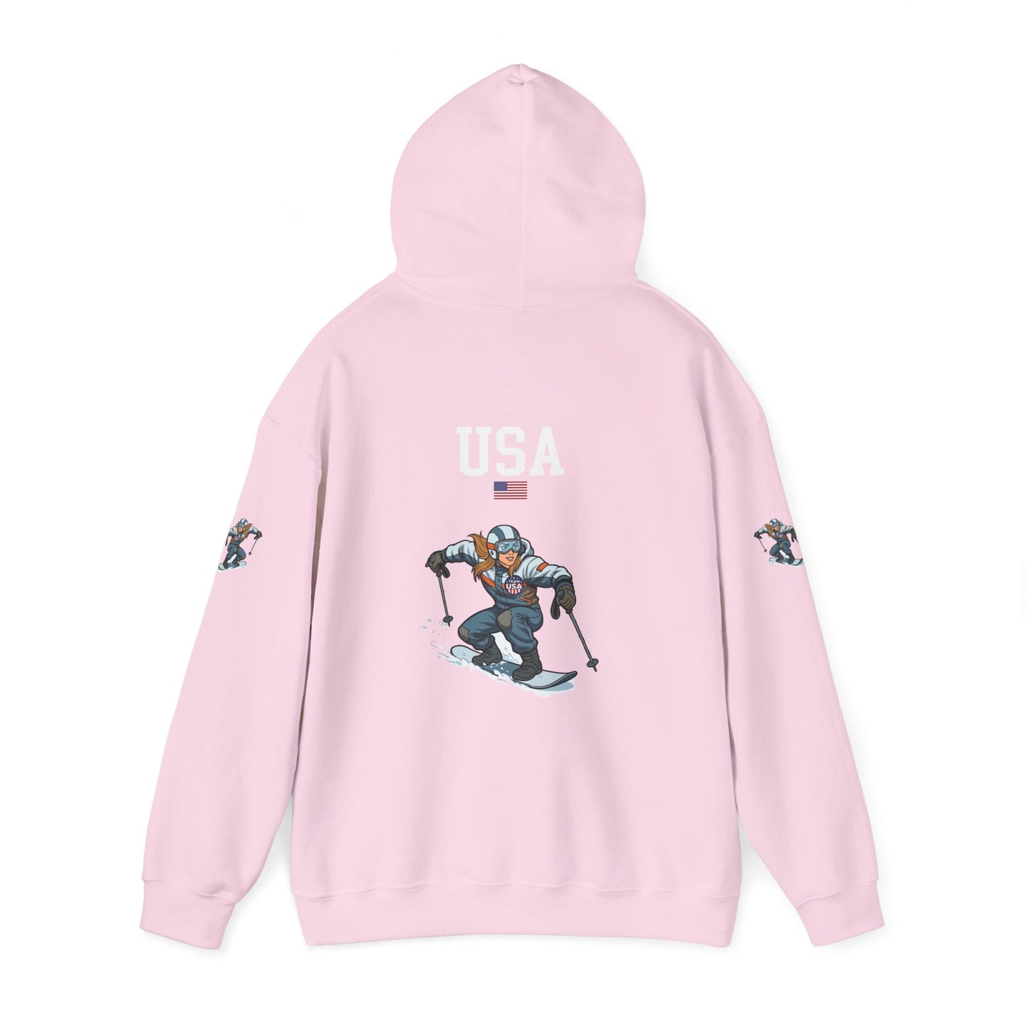 Princess Grace  TEAM USA  Unisex Heavy Blend Hooded Sweatshirt