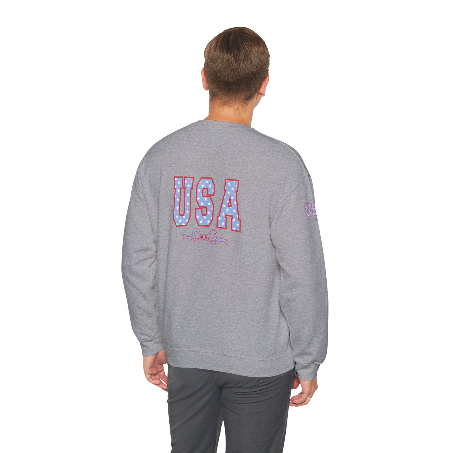 Princess Grace  TEAM USA  Unisex Patriotic Crewneck Sweatshirt for All Seasons