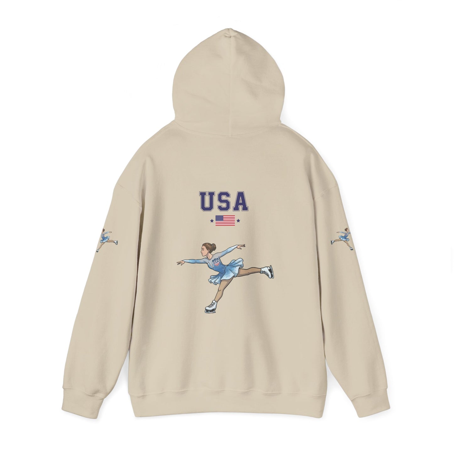 Princess Grace  TEAM USA  Unisex Heavy Blend Hooded Sweatshirt