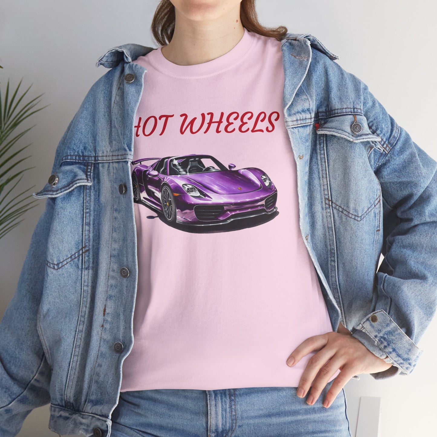 Princess Grace  Hot Wheels Unisex Heavy Cotton Tee Perfect for Car Enthusiasts