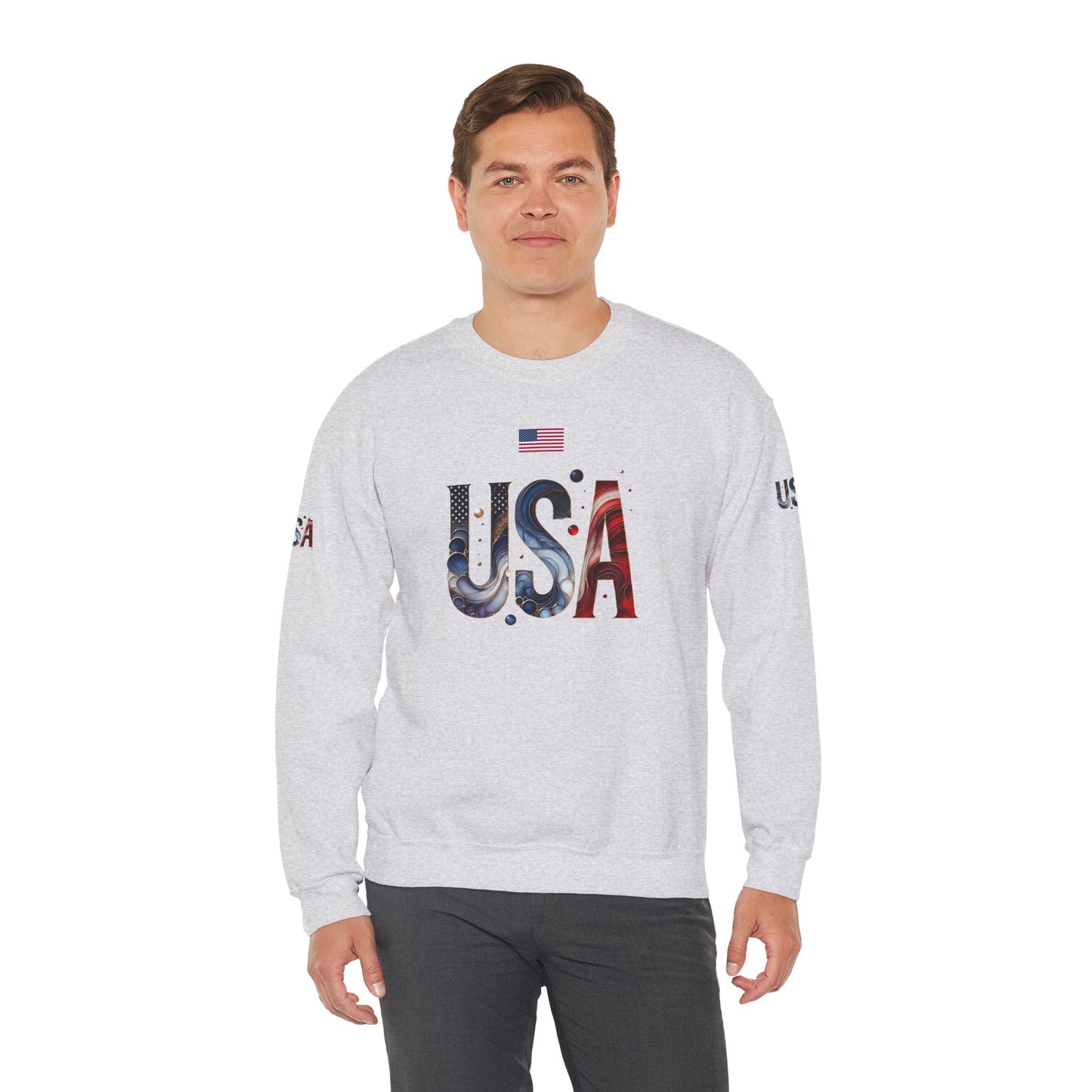Princess Grace TEAM USA Unisex Heavy Blend Crewneck Sweatshirt