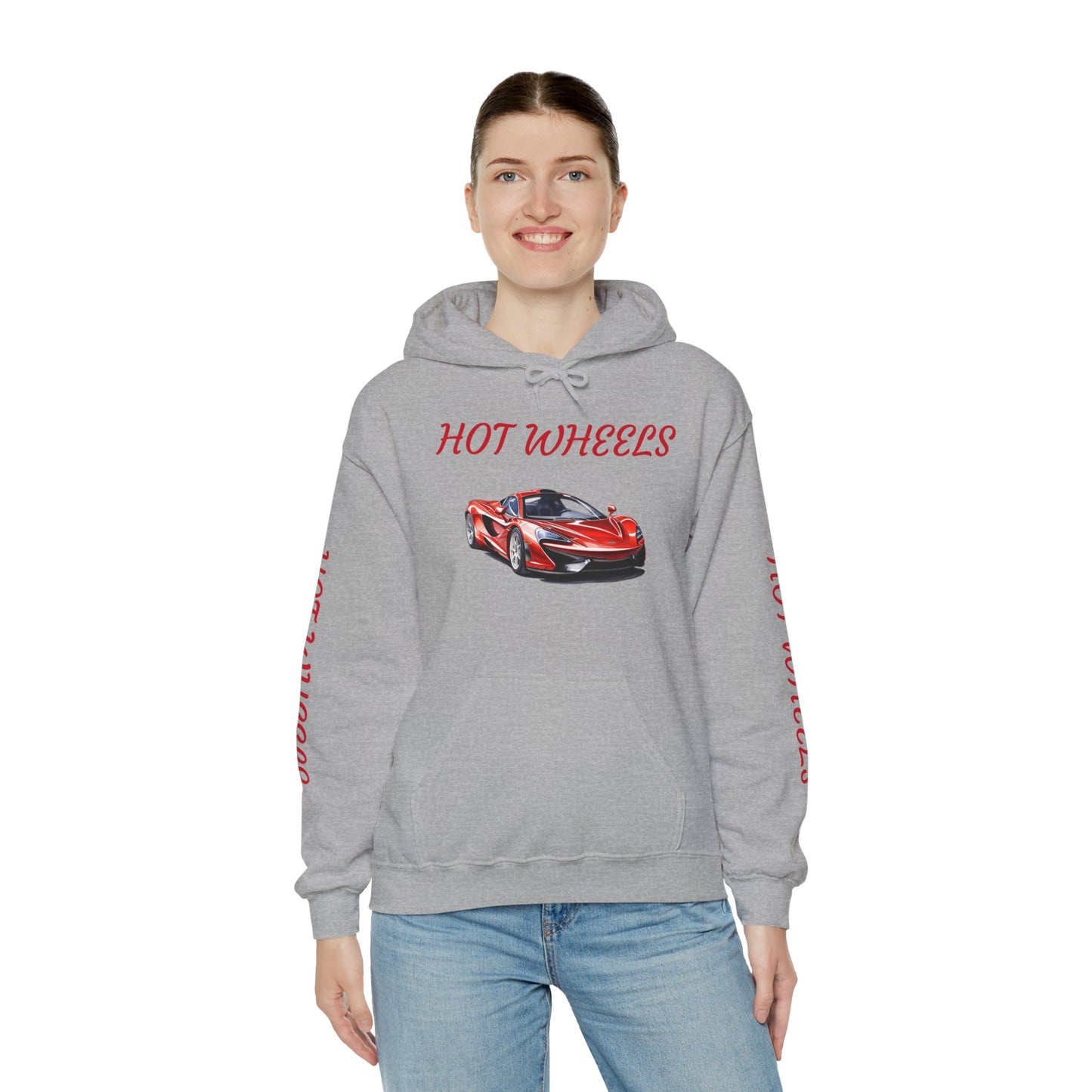 Princess Grace  Hot Wheels Unisex Heavy Blend Hooded Sweatshirt Perfect for Car Enthusiasts