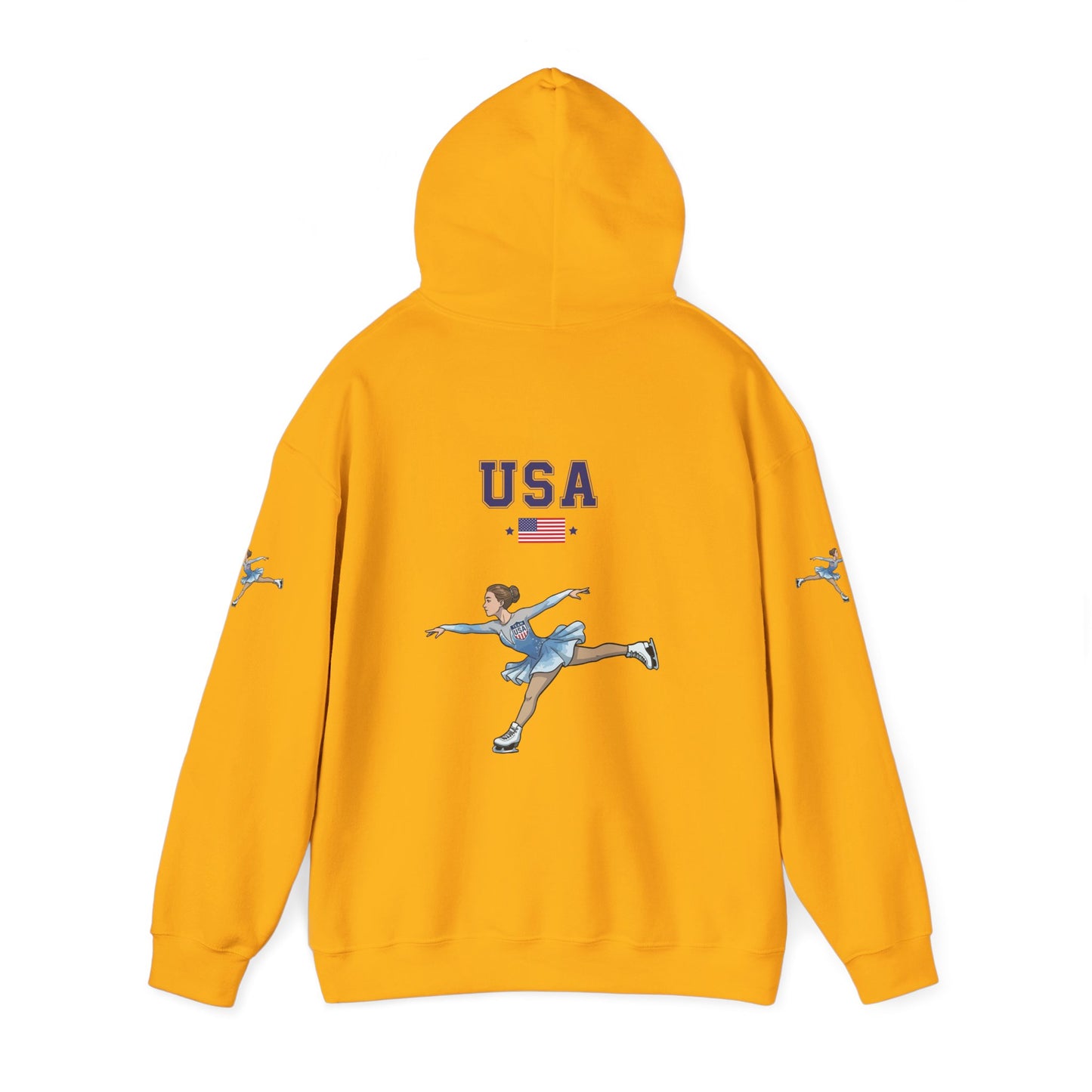 Princess Grace  TEAM USA  Unisex Heavy Blend Hooded Sweatshirt
