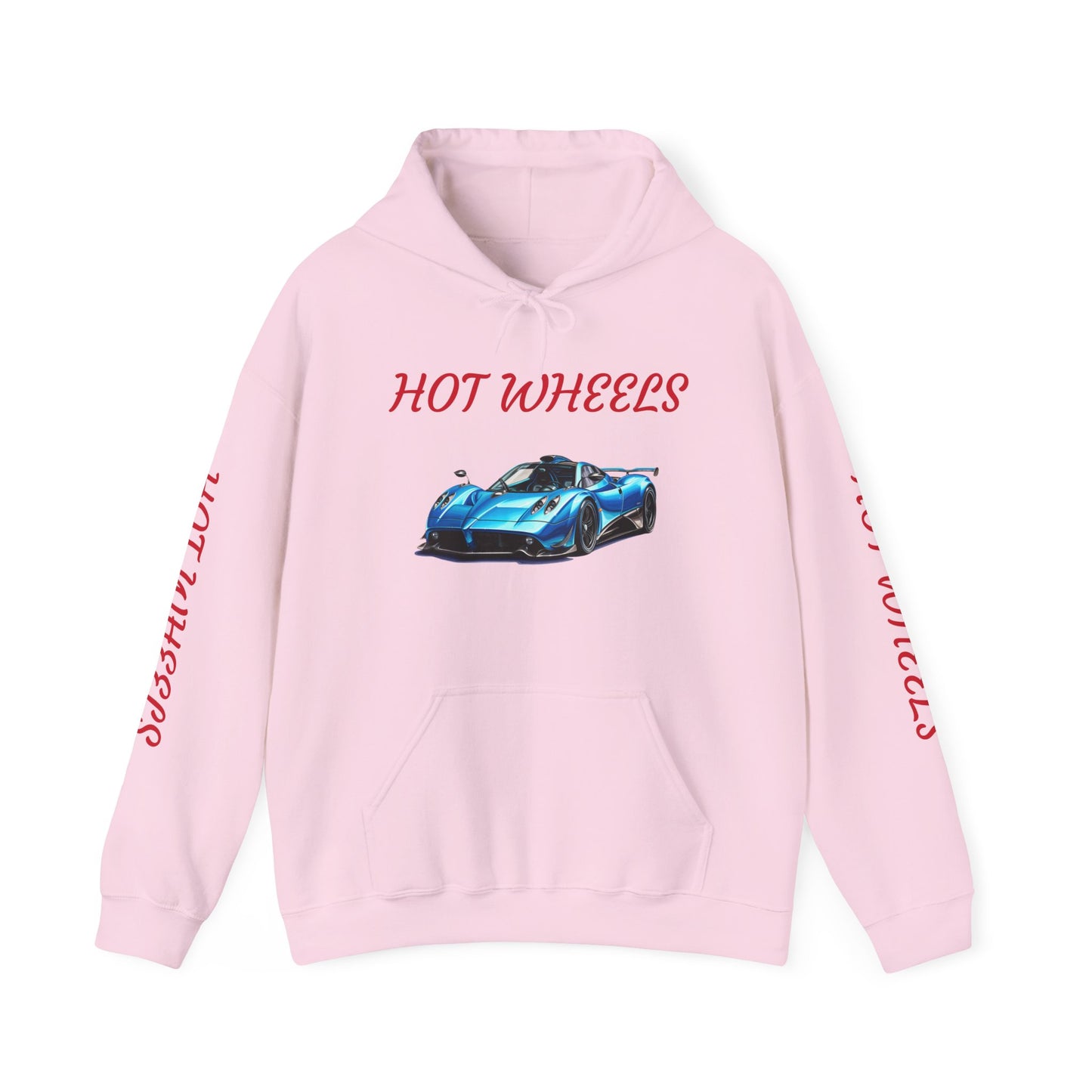 Princess Grace  Unisex Heavy Blend Hot Wheels Hooded Sweatshirt Stylish Car Graphic for Auto Enthusiasts