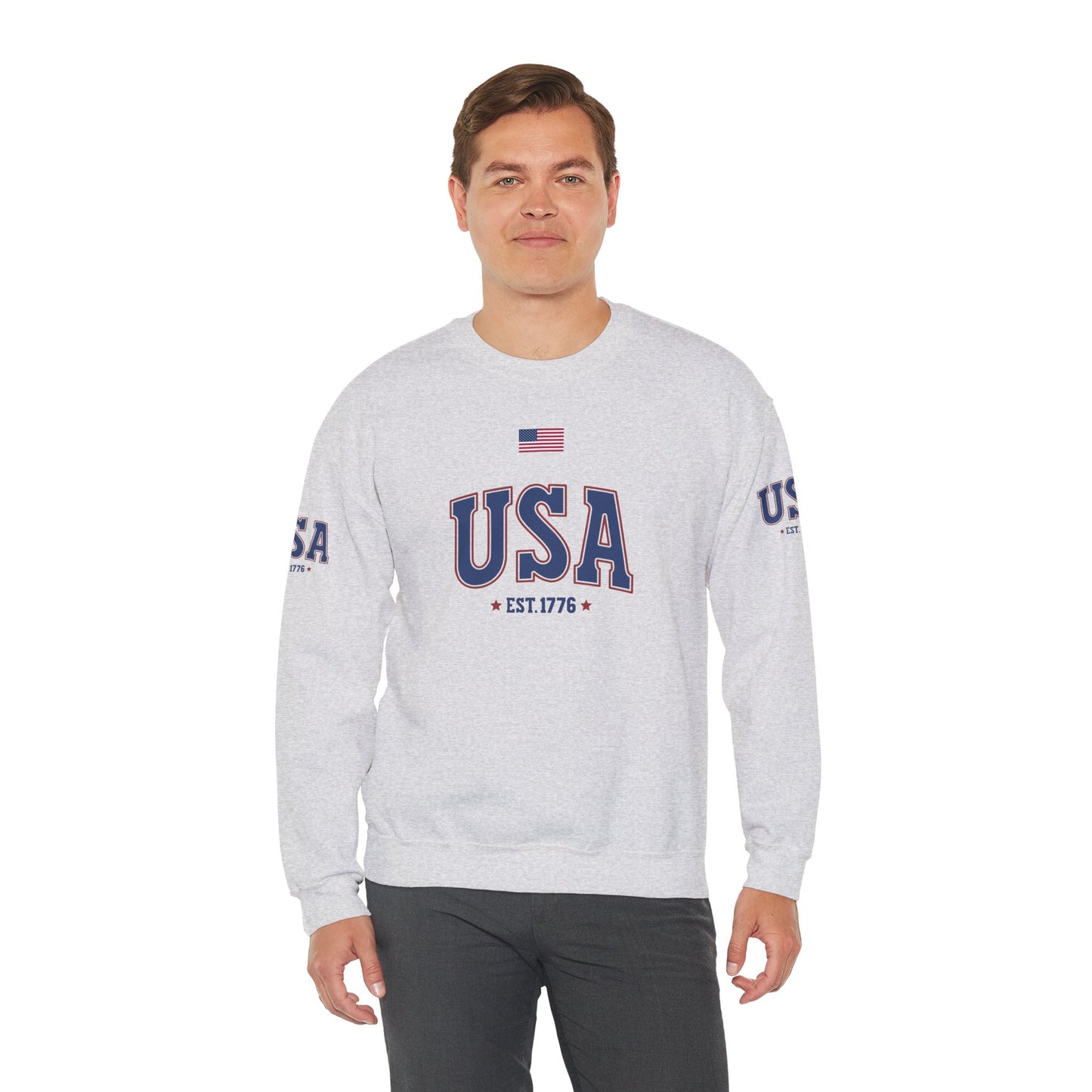 Princess Grace  TEAM USA  Unisex Heavy Blend Crewneck Sweatshirt