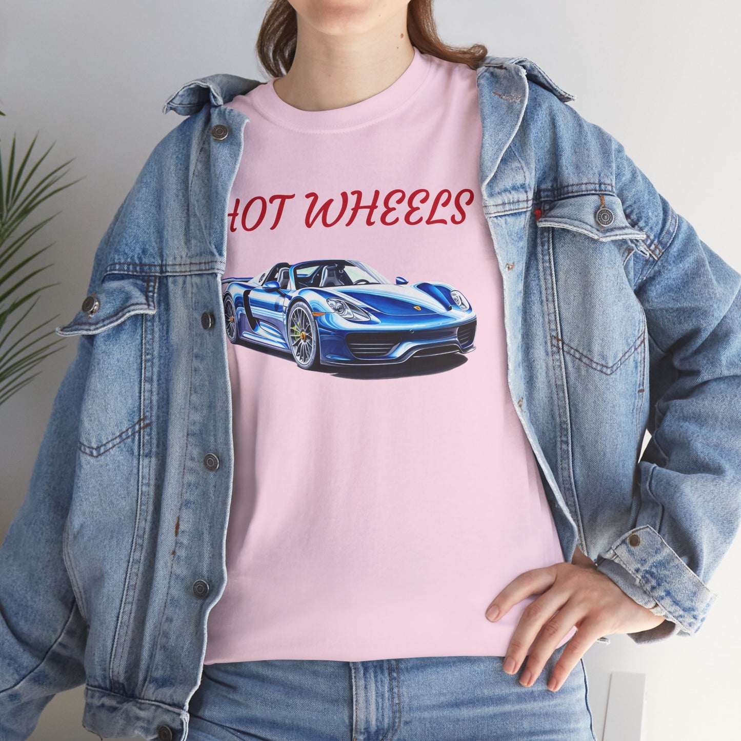 Princess Grace  Hot Wheels Unisex Heavy Cotton Tee Perfect Gift for Car Enthusiasts