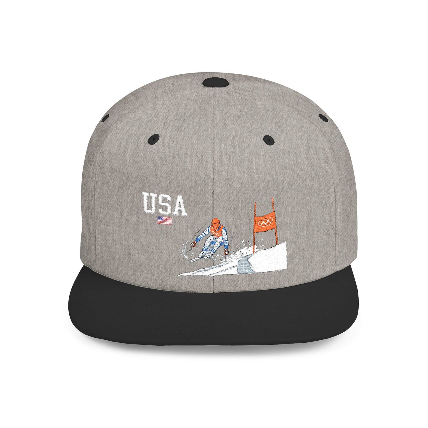 Princess Grace  TEAM USA  Flat Bill Snapback Hat