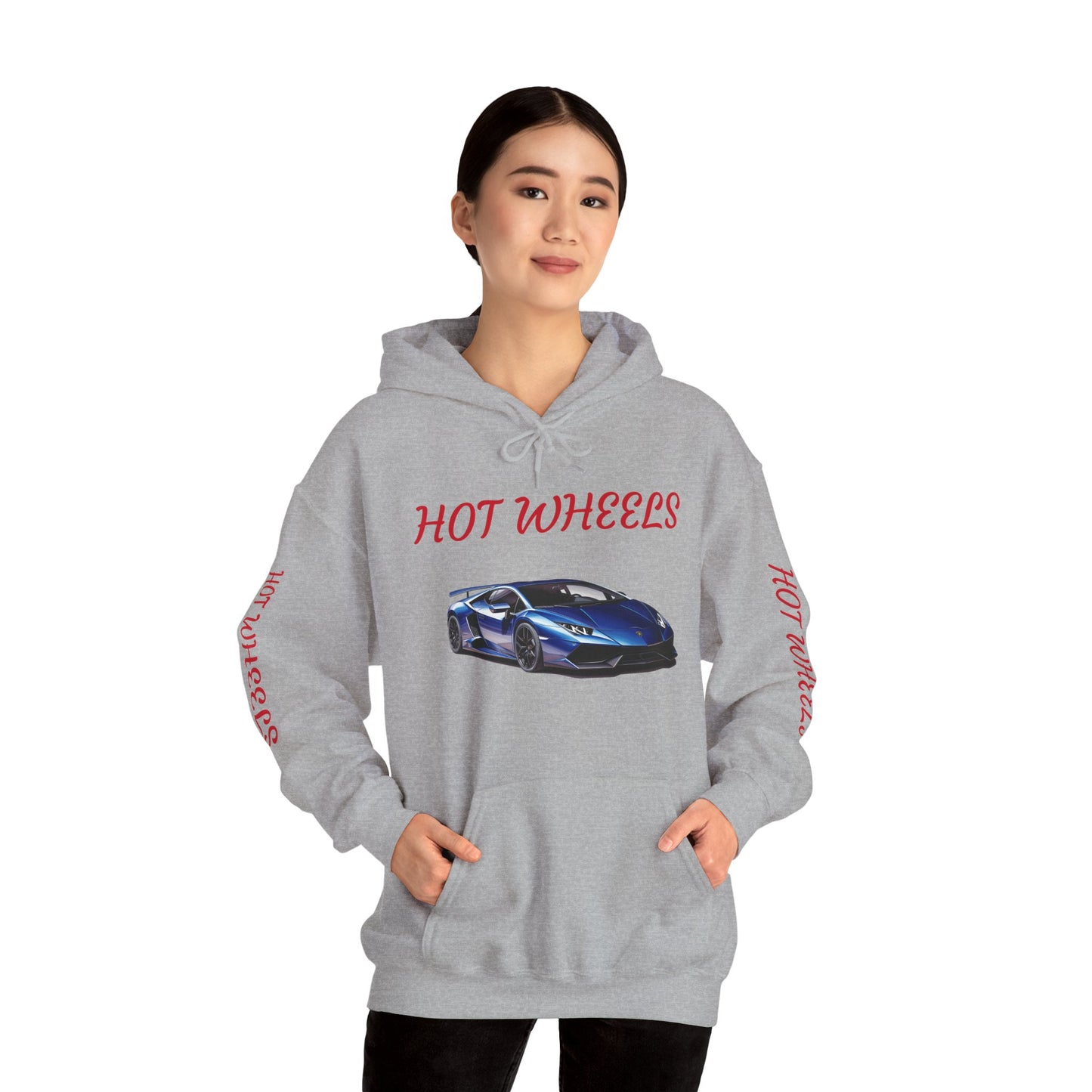 Princess Grace  Hot Wheels Unisex Heavy Blend Hoodie  Cool Car Graphic Sweatshirt for Auto Enthusiasts