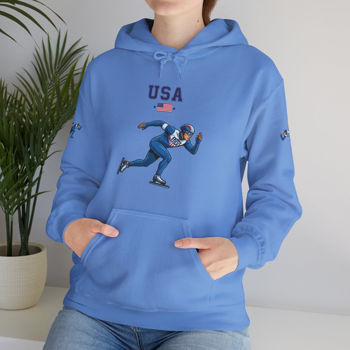 Princess Grace  TEAM USA  Unisex Heavy Blend Hooded Sweatshirt
