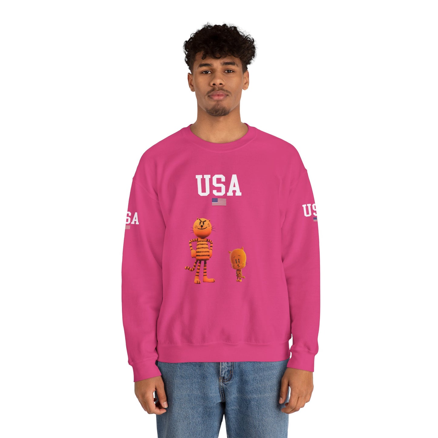 Princess Grace  TEAM USA  Unisex Heavy Blend  Crewneck Sweatshirt