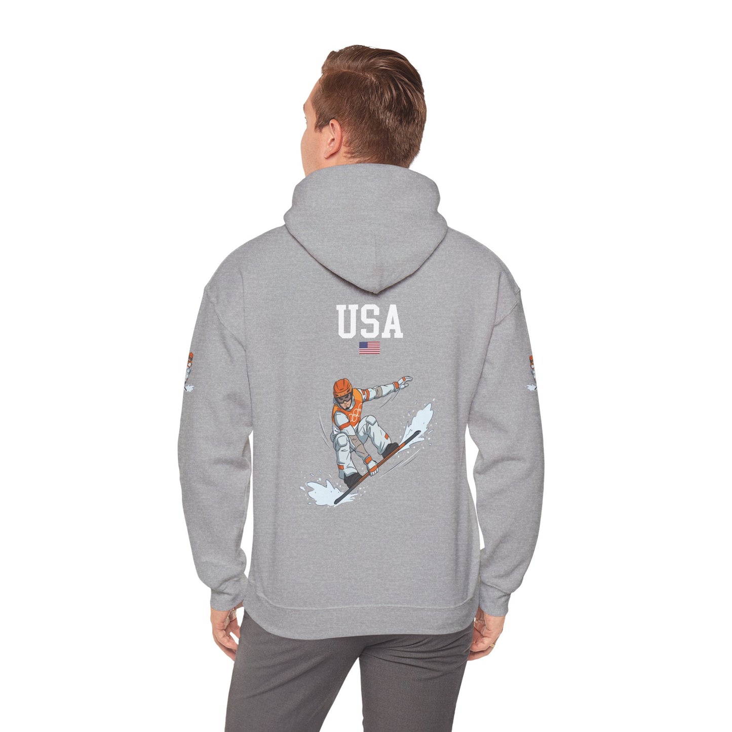 Princess Grace  TEAM USA  Unisex Heavy Blend  Hooded Sweatshirt