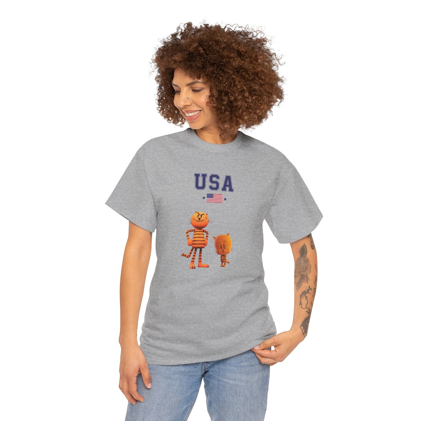 Princess Grace  TEAM USA  Unisex Heavy Cotton Tee