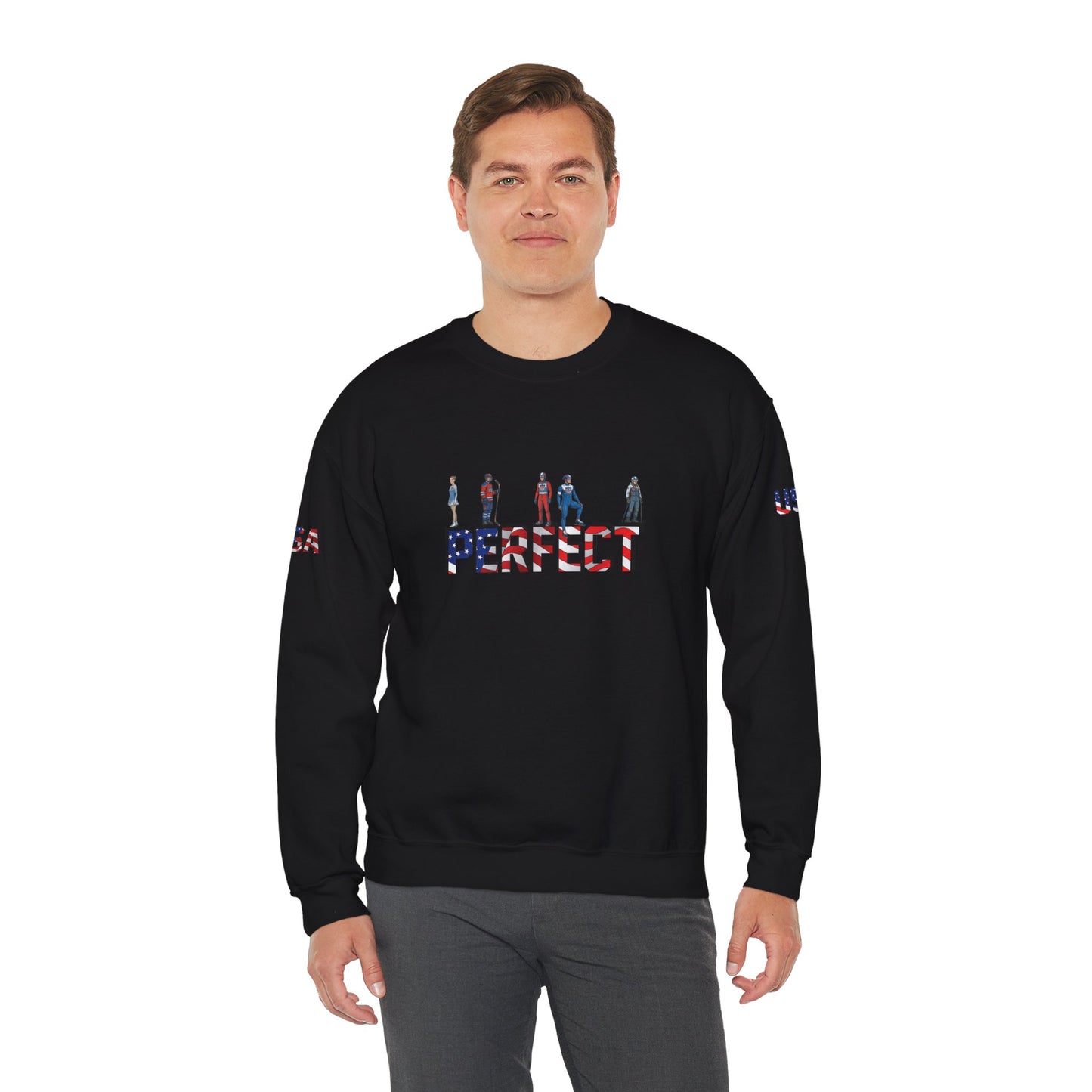 Princess Grace  TEAM USA  Unisex Heavy Blend  Crewneck Sweatshirt
