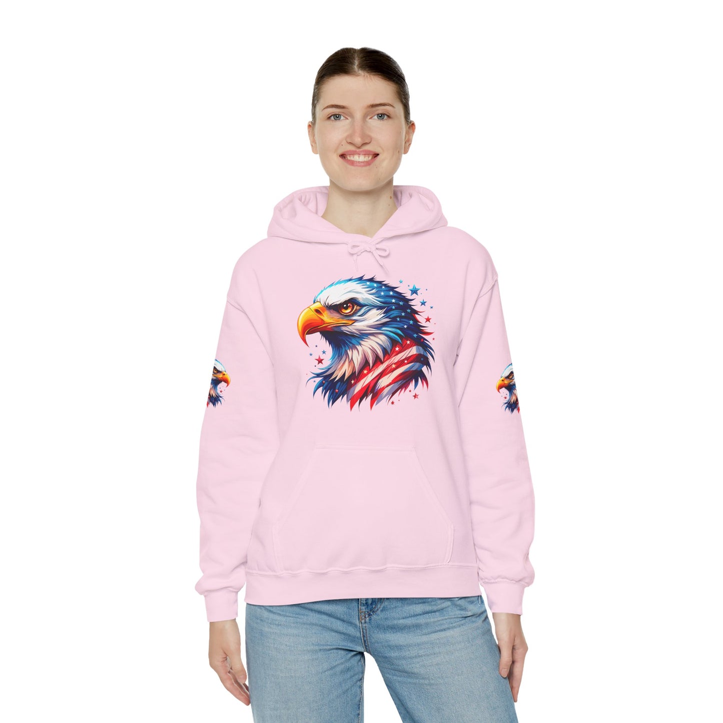 Princess Grace  American  Eagle Unisex Heavy Blend Hooded Sweatshirt
