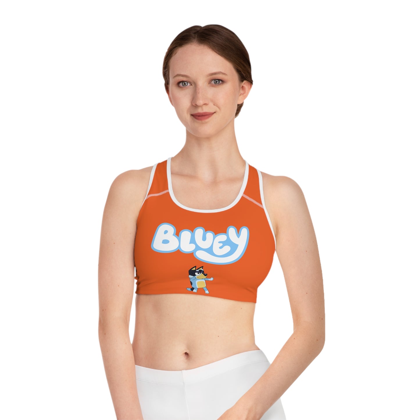 Princess Grace  Bluey  Sports Bra for  Fun & Stylish Activewear