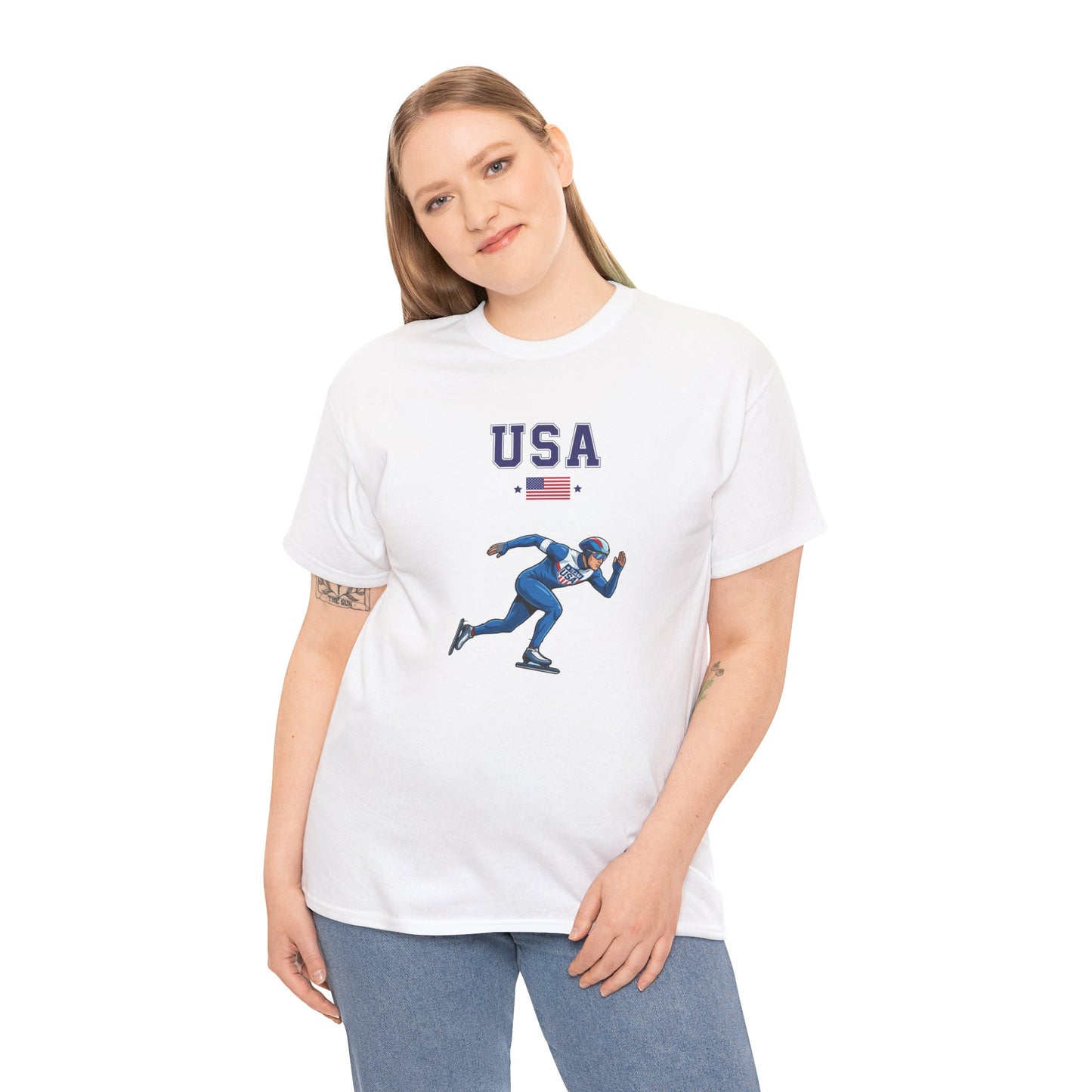 Princess Grace  TEAM USA  Unisex Heavy Cotton Tee