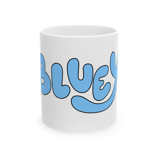 Princess Grace  Bluey Inspired Ceramic Mug  Fun 11oz & 15oz Size for Kids & Fans