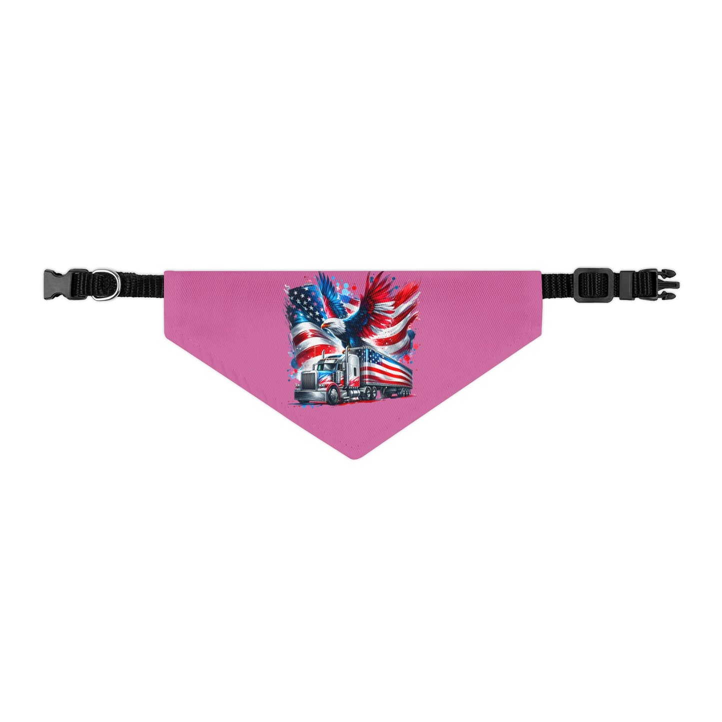 Princess Grace  Patriotic Pet Bandana Collar  Festive Dog Accessory for Independence Day