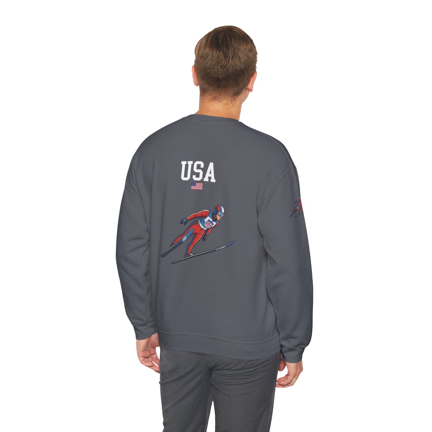 Princess Grace  TEAM USA  Unisex Heavy Blend  Crewneck Sweatshirt
