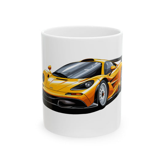 Princess Grace  Sports Car Ceramic Mug  11oz & 15oz  Perfect Gift for Car Enthusiasts