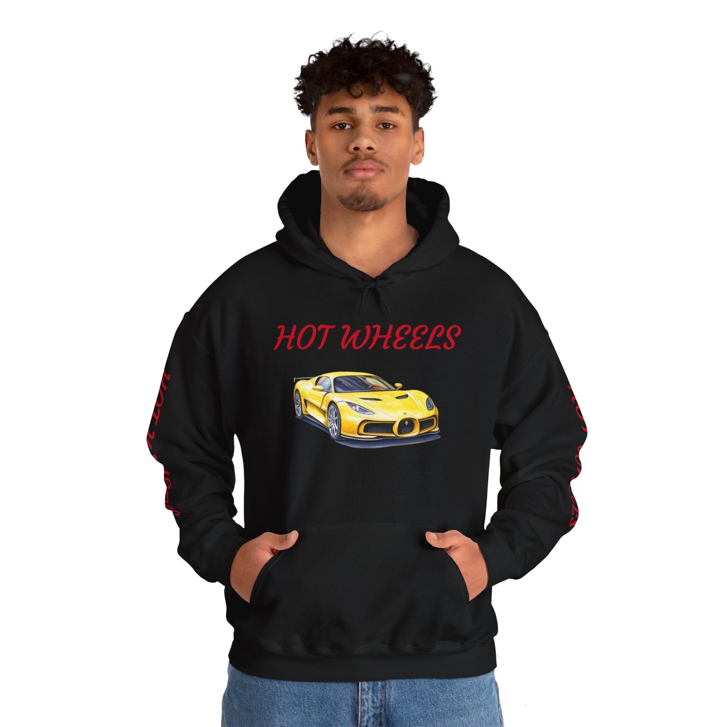 Princess Grace  Hot Wheels Unisex Hooded Sweatshirt Racing Style for Car Enthusiasts