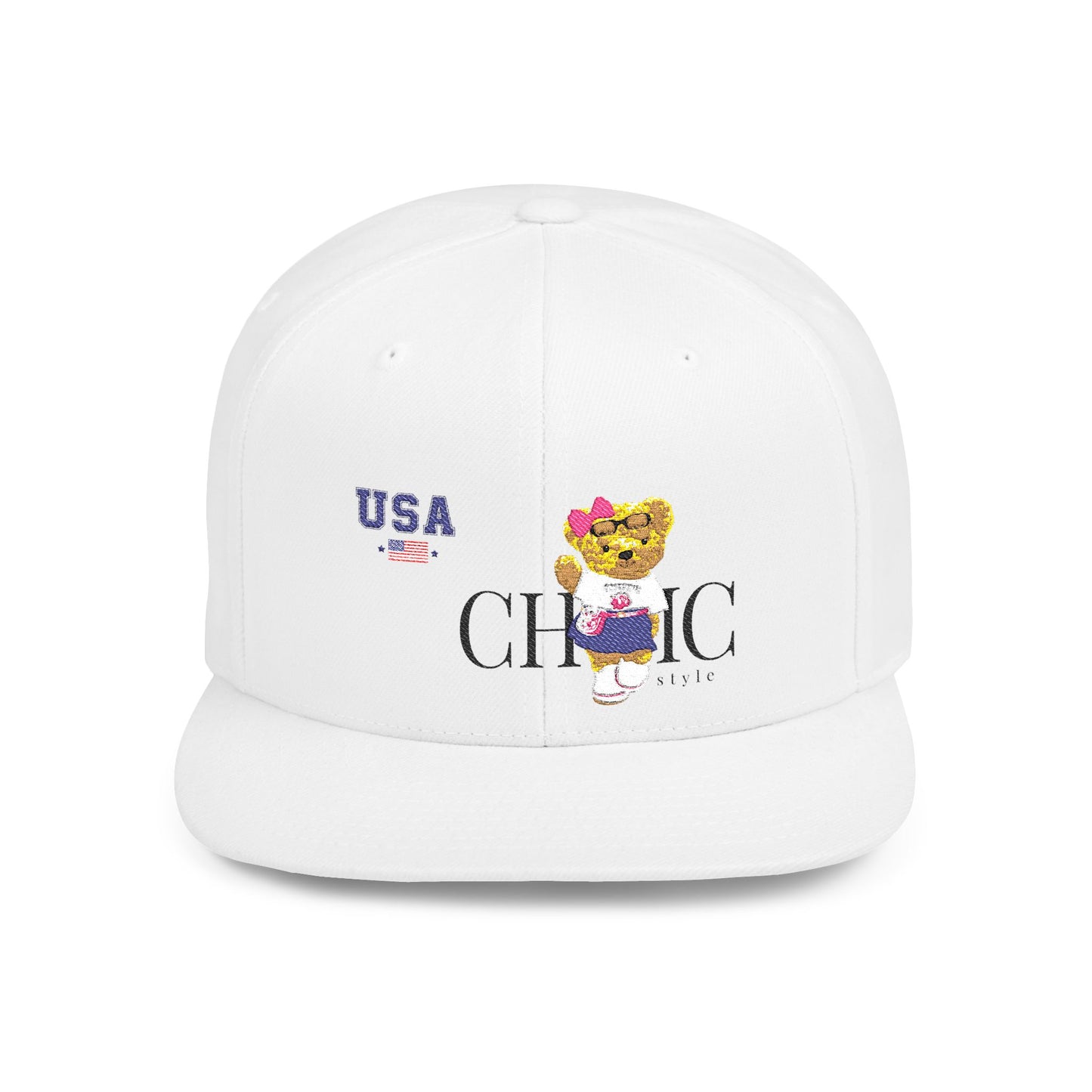 Princess Grace  TEAM USA  Flat Bill Snapback Hat
