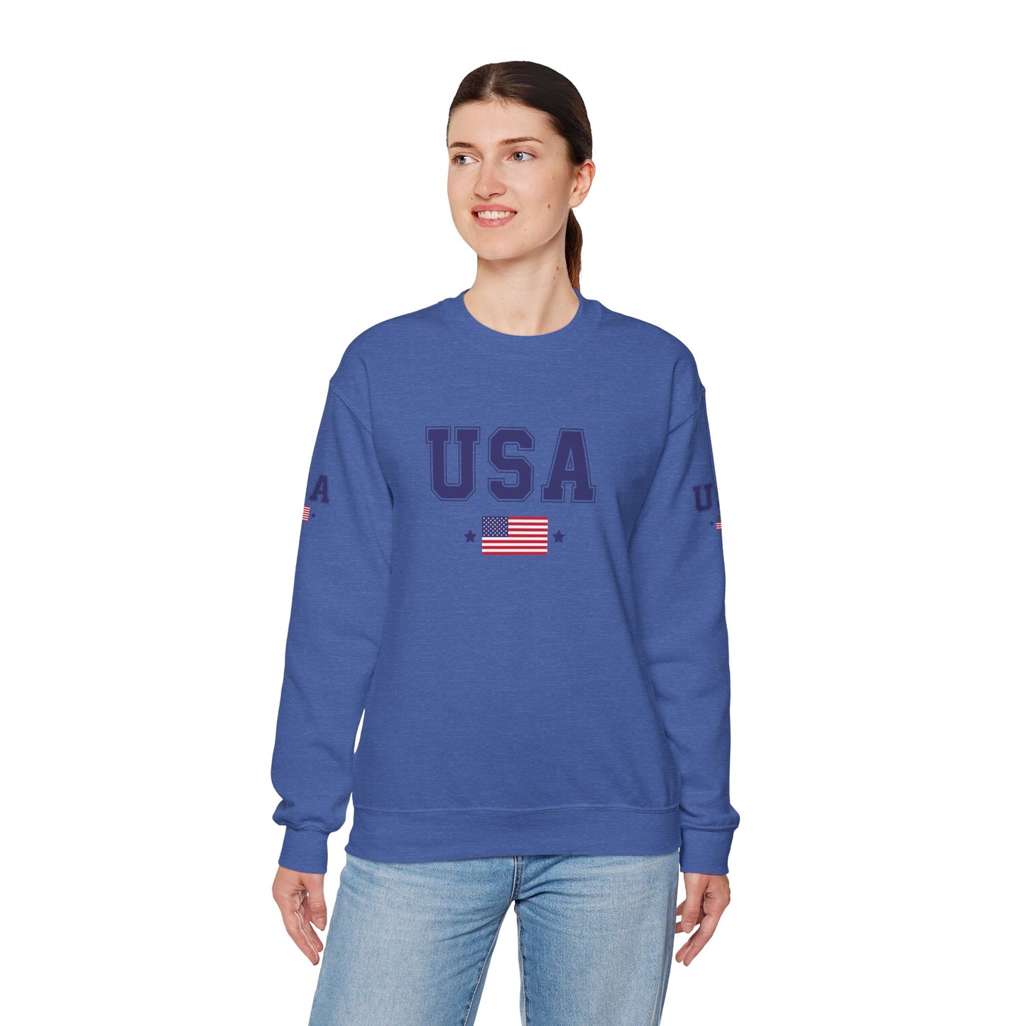 Princess Grace TEAM USA  Unisex Heavy Blend Crewneck Sweatshirt