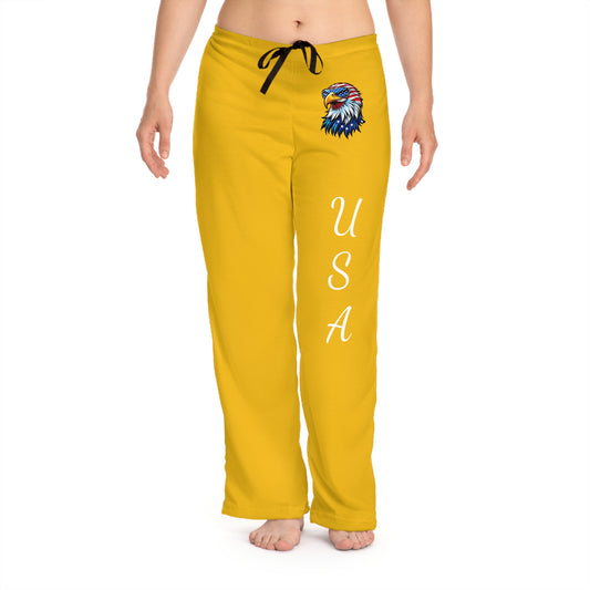 Princess Grace  USA Eagle  Pajama Pants   Cozy and Vibrant Sleepwear